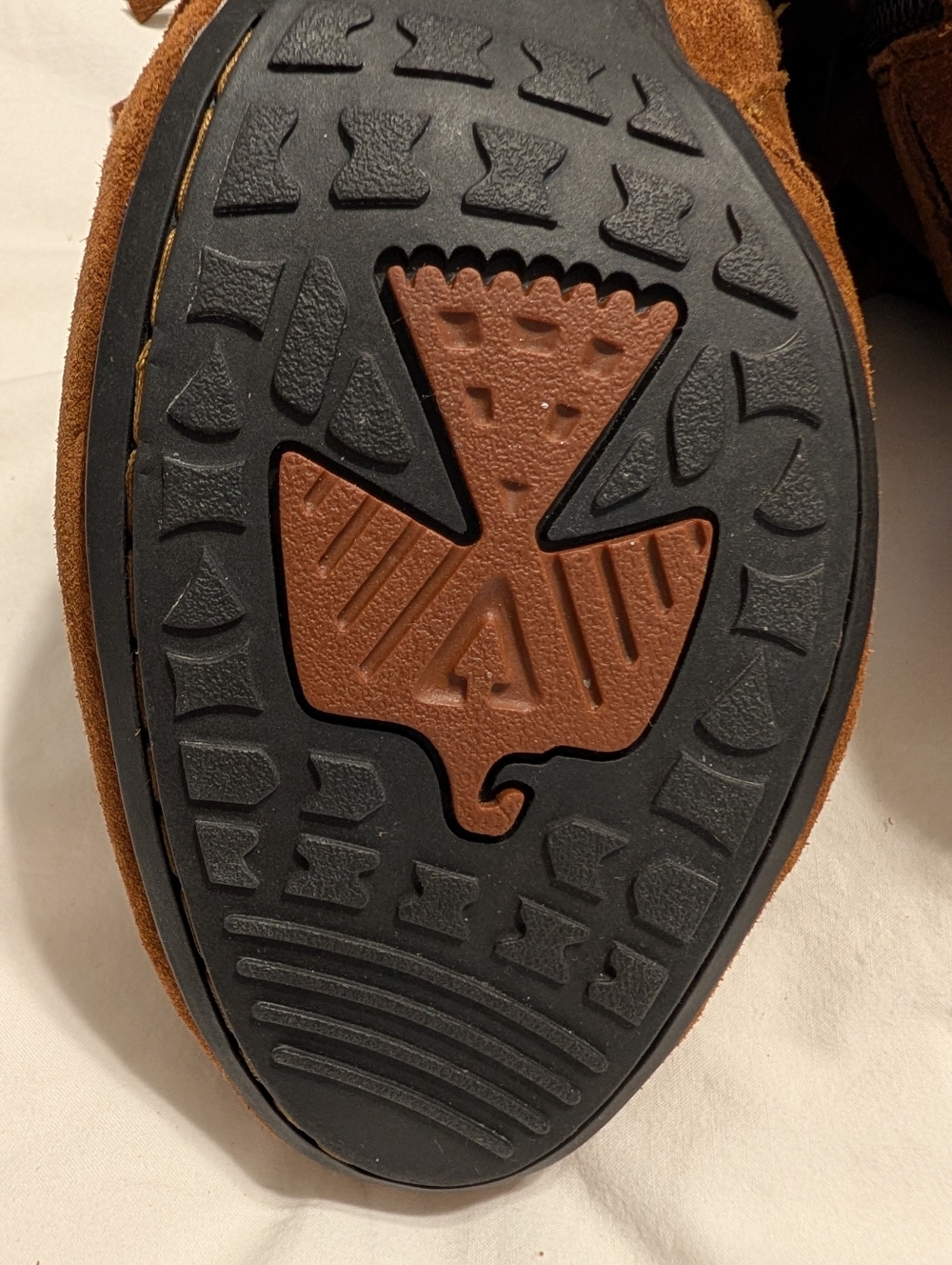 Born Thora Saddle Brown Suede Fringe Ankle Boots Size 10 New Without The Box - Picture 8 of 11
